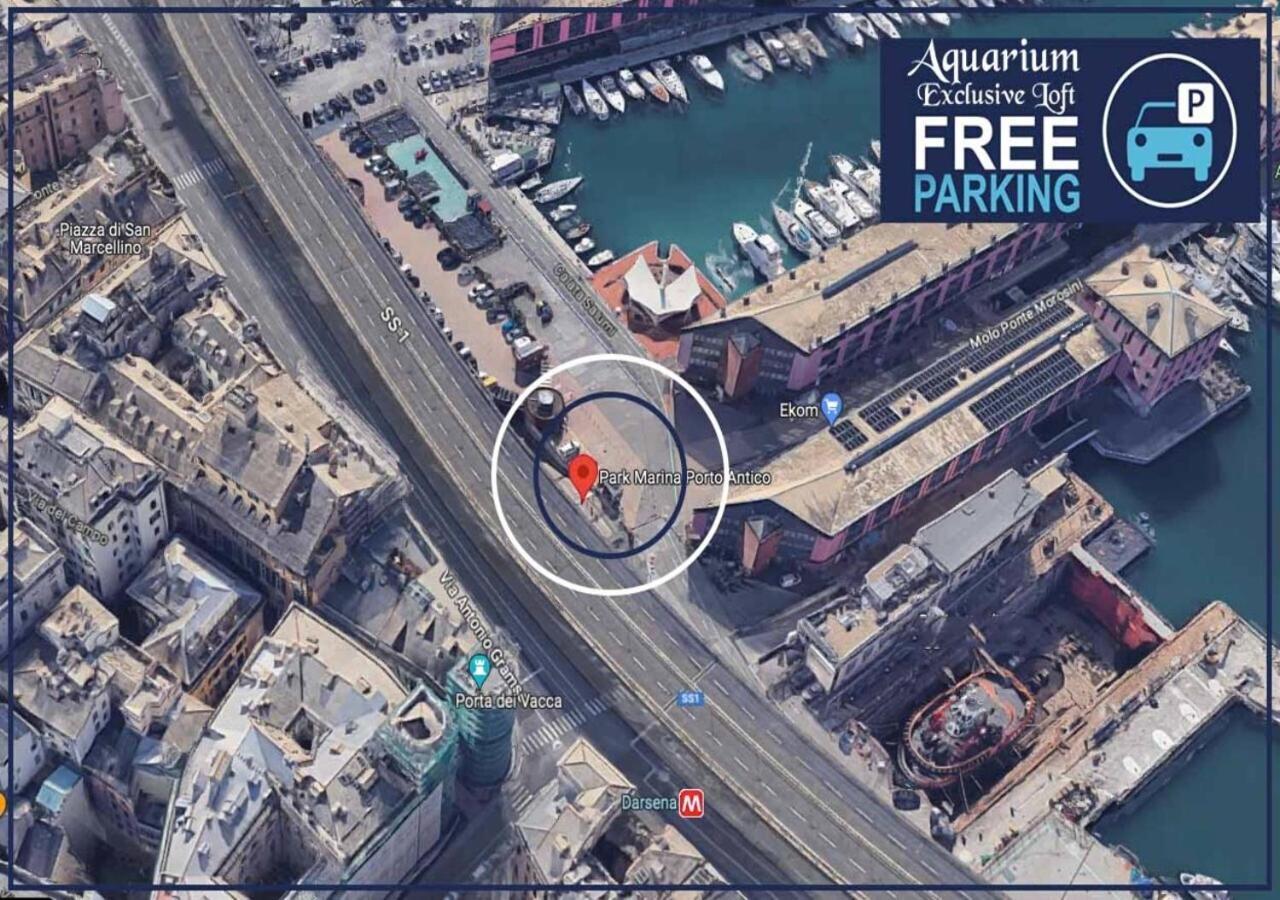 ジェノヴァAquarium Exclusive Loft - Private Parkingアパートメント エクステリア 写真